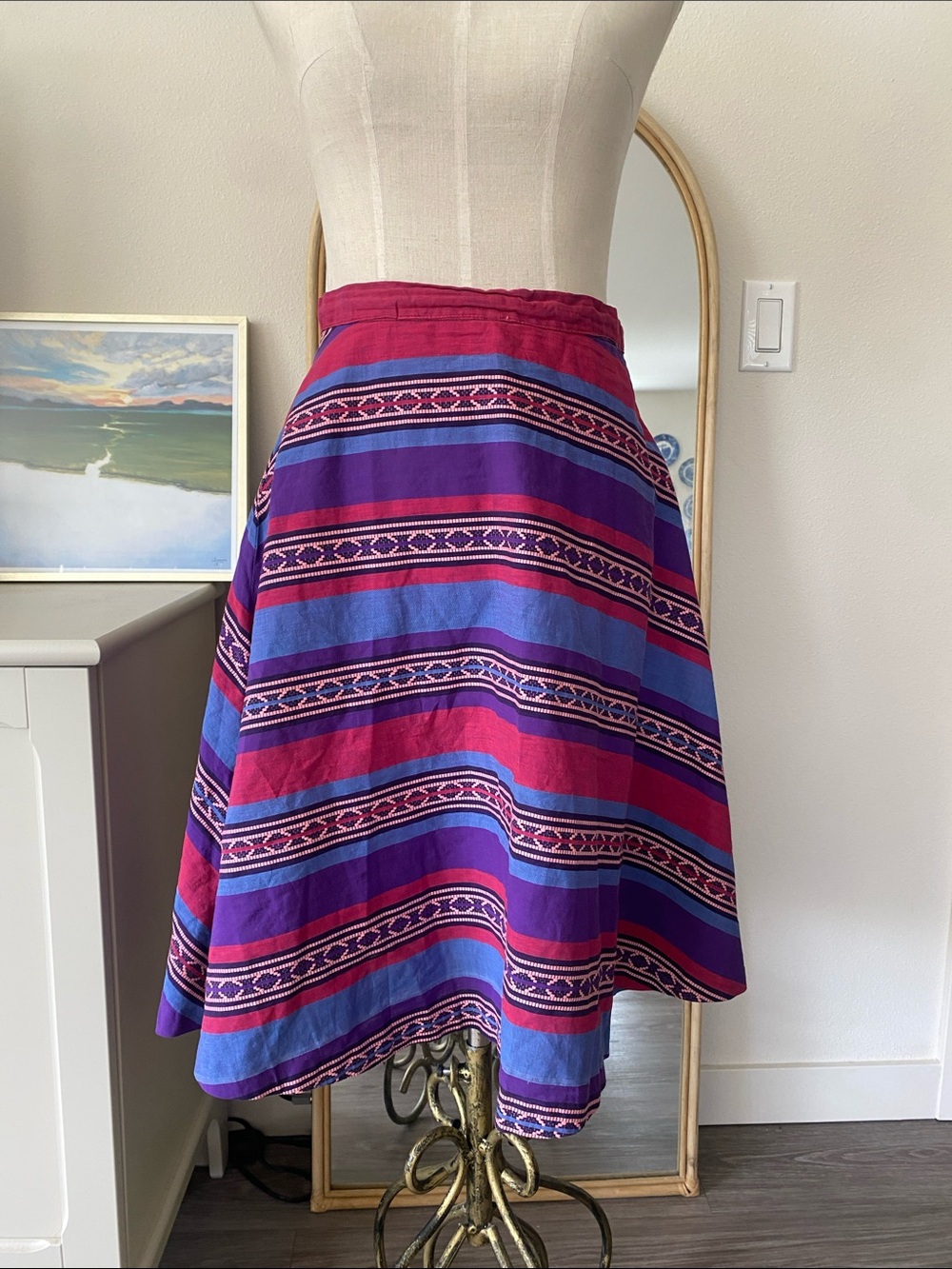 Vintage 1950s Mary Stevens Circle Skirt